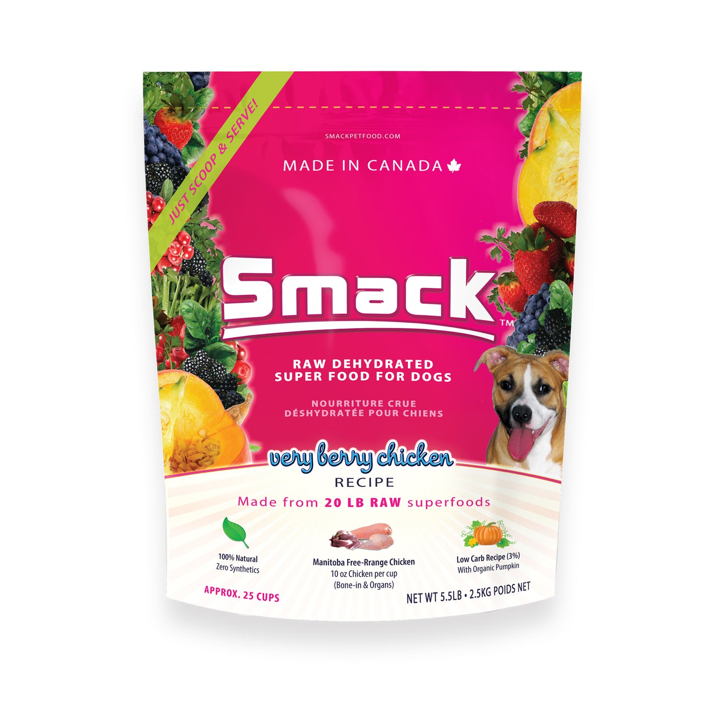 Smack Dehydrated Very Berry Chicken